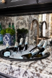 custom-wet-bar-champagne-sink-mirrored-backsplash