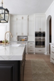 modern-kitchen-white-cabinetry-double-wall-ovens
